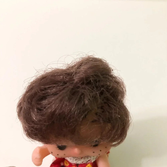 Vintage  Sweet Things Woozie Doll Brunette Freckles 4 Inch Tall Doll - Picture 15 of 16